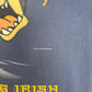 Notre Dame Fighting Irish Taz Graphic Tee | Size X-Large | Vintage 1990s College Blue T-Shirt |