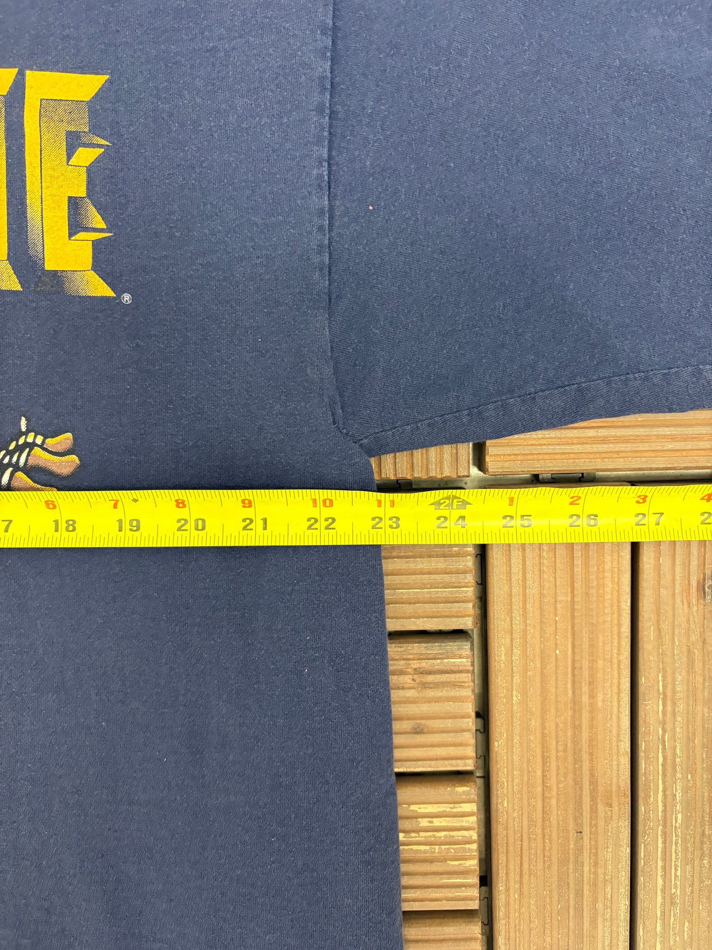 Notre Dame Fighting Irish Taz Graphic Tee | Size X-Large | Vintage 1990s College Blue T-Shirt |