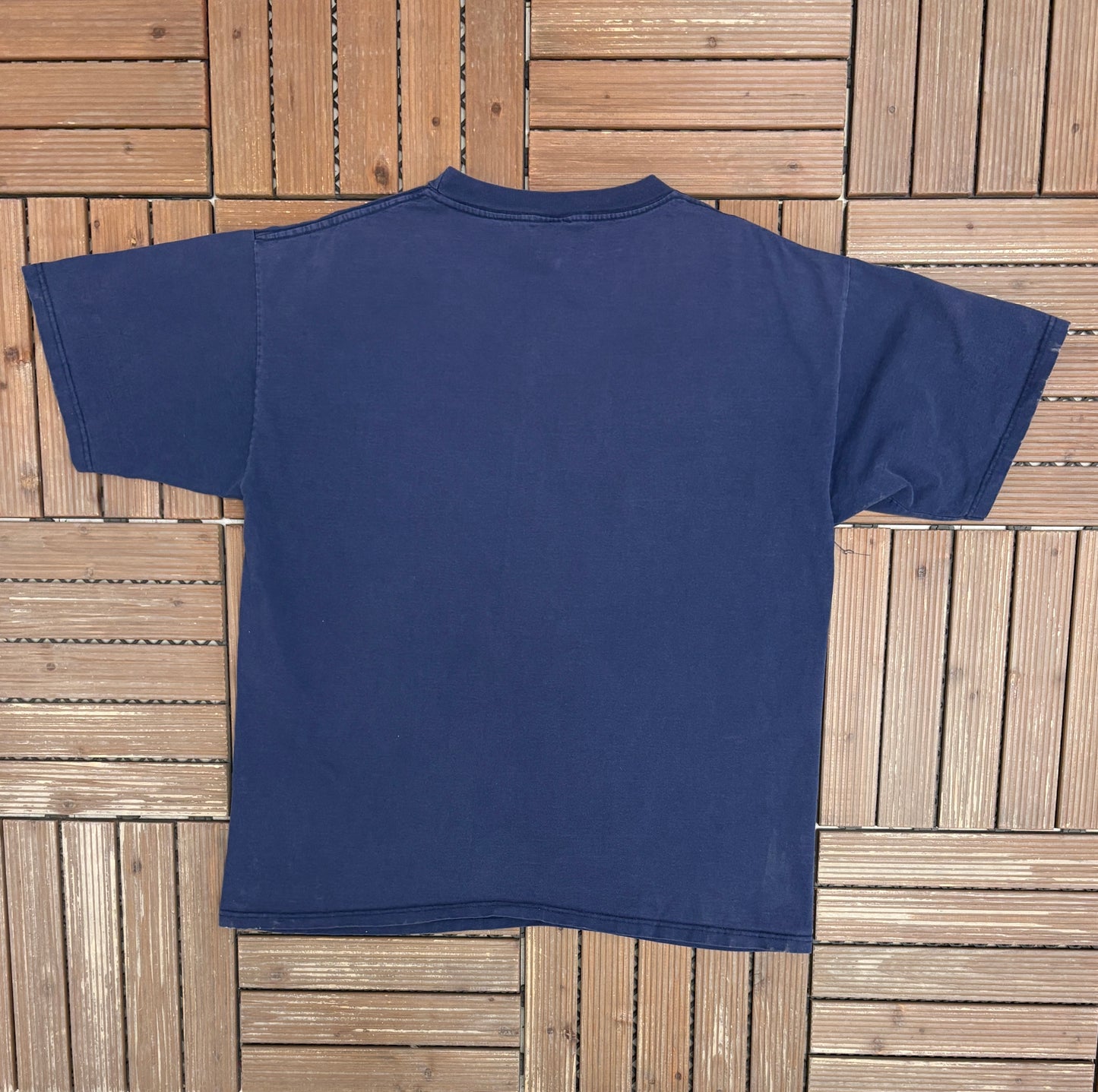 Notre Dame Fighting Irish Taz Graphic Tee | Size X-Large | Vintage 1990s College Blue T-Shirt |