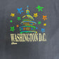 Washington, DC United States Capitol Graphic Tee | Size Large | Vintage 2000s Tourist Blue T-Shirt |