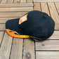 Tony Stewart Home Depot Racing Graphic Hat | Metal Clasp | Vintage 2000s Racing Black Cap |