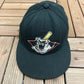 Jamestown Jammers Graphic Hat | Size 7 5/8 | Vintage 2000s MiLB Baseball Black Fitted Cap |