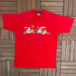 Canada Tourist Attractions Graphic Tee | Size X-Large | Vintage 1990s Tourist Single Stitch Red T-Shirt |