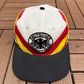 West Germany DFB World Cup 1990 Graphic Hat | Snap Back | Vintage 1990s World Cup Football Adidas White Cap |