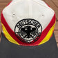 West Germany DFB World Cup 1990 Graphic Hat | Snap Back | Vintage 1990s World Cup Football Adidas White Cap |