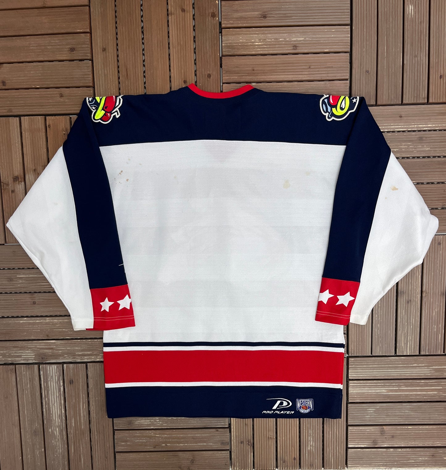 Columbus Blue Jackets Hockey Jersey | Size Large | Vintage 2000s NHL Hockey White Jersey |