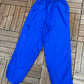 Second Wind Track Pants | Size Small | Vintage 1990s Branded Blue Trackpants |