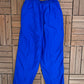 Second Wind Track Pants | Size Small | Vintage 1990s Branded Blue Trackpants |