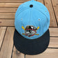 Erie SeaWolves Graphic Hat | Size 7 5/8 | Vintage 1990s MiLB Baseball Blue Fitted Cap |