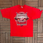 Detroit Red Wings Stanley Cup Champions 1998 Graphic Tee | Size Large | Vintage 1990s NHL Hockey Red T-Shirt |