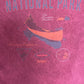 Banff National Park Graphic Tee | Size Large | Vintage 1990s Tourist Single Stitch Purple T-Shirt |