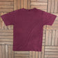 Banff National Park Graphic Tee | Size Large | Vintage 1990s Tourist Single Stitch Purple T-Shirt |