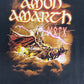 Amon Amarth Deceiver Of The Gods Tour 2014 Graphic Tee | Size Medium | Vintage 2000s Metal Band Black T-Shirt |