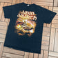 Amon Amarth Deceiver Of The Gods Tour 2014 Graphic Tee | Size Medium | Vintage 2000s Metal Band Black T-Shirt |