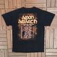 Amon Amarth Deceiver Of The Gods Tour 2014 Graphic Tee | Size Medium | Vintage 2000s Metal Band Black T-Shirt |