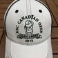 RBC Canadian Open Glen Abbey 2013 Graphic Hat | Strap Back | Vintage 2010s Golf Tournament White Cap |