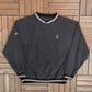 PING Collection Golf Graphic Windbreaker | Size X-Large | Vintage 2000s Golf Black Windbreaker |