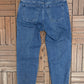Eddie Bauer Blanket Lined Straight Leg Denim Jeans | Size 36 x 32 | Vintage 1990s Blue Jeans |