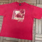 Yellowstone National Park Graphic Tee | Size XX-Large | Vintage 1990s Tourist Promotional Red T-Shirt |
