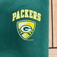 Green Bay Packers Graphic Sweat Pants | Size Small | Vintage 1990s NFL Football Sweat Pants |