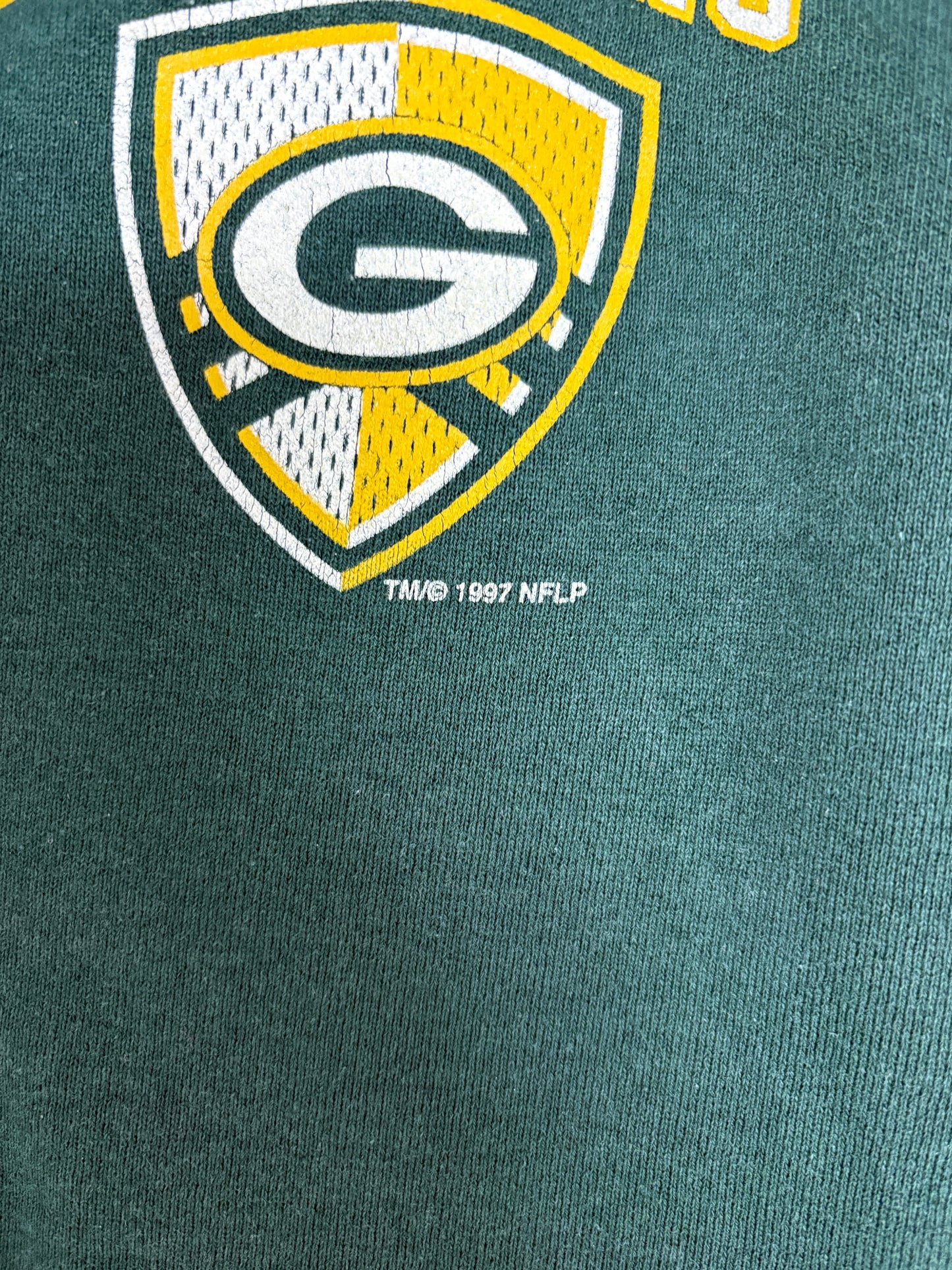 Green Bay Packers Graphic Sweat Pants | Size Small | Vintage 1990s NFL Football Sweat Pants |