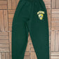Green Bay Packers Graphic Sweat Pants | Size Small | Vintage 1990s NFL Football Sweat Pants |