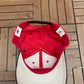 Detroit Red Wings Embroidered Graphic Hat | Snap Back | Vintage 2000s NHL Hockey Red Cap |