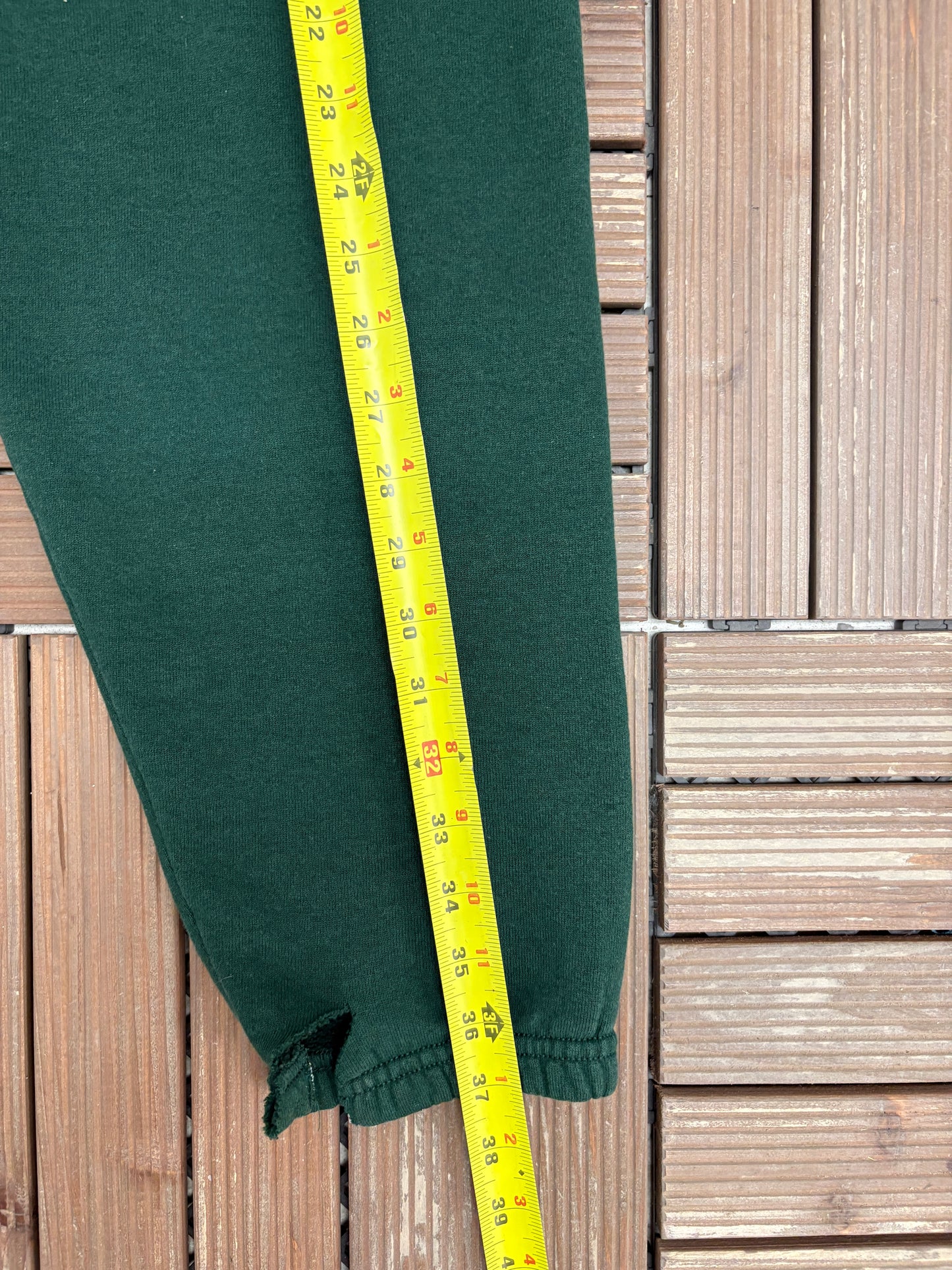 Green Bay Packers Graphic Sweat Pants | Size Small | Vintage 1990s NFL Football Sweat Pants |