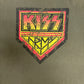 Kiss Army Graphic Tee | Size X-Large | Vintage 2000s Rock Band Green T-Shirt |