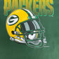 Green Bay Packers Graphic Tee | Size X-Large | Vintage 1990s NFL Football Green T-Shirt |