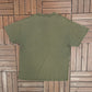 Kiss Army Graphic Tee | Size X-Large | Vintage 2000s Rock Band Green T-Shirt |