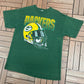 Green Bay Packers Graphic Tee | Size X-Large | Vintage 1990s NFL Football Green T-Shirt |