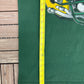 Green Bay Packers Graphic Tee | Size X-Large | Vintage 1990s NFL Football Green T-Shirt |