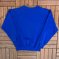 Yale Bulldogs Graphic Crewneck | Size Medium | Vintage 1990s College Blue Sweater |