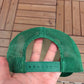 Oakland Athletics Graphic Hat | Snap Back | Vintage 1990s MLB Baseball Green Cap |
