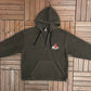 CFL Grey Cup 2004 Graphic Hoodie | Size Small | Vintage 2000s CFL Football Grey Fleece Sweater |