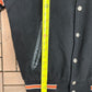 Harley Davidson Embroidered Graphic Jacket | Size Small | Vintage 1990s Black Varsity Bomber Jacket |