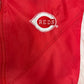 Cincinnati Reds Stitched Windbreaker | Size Large | Vintage 1990s MLB Baseball Red Jacket |