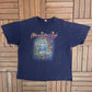 The Allman Brothers Band Graphic Tee | Size XX-Large | Vintage 2000s Rock Band Blue T-Shirt |