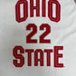 Ohio State Buckeyes Nike Basketball Jersey | Size X-Large | Vintage 1990s College White Jersey |