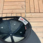 Oakland Raiders Football Embroidered Graphic Hat | Snap Back | Vintage 2000s NFL Football Black Leather Cap |