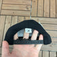 Adidas Small Embroidered Logo Graphic Hat | Snap Back | Vintage 1990s Branded Black Cap |