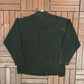 Manitoba Moose Graphic Tee | Size Large | Vintage 1990s AHL Hockey Green Long Sleeve T-Shirt |