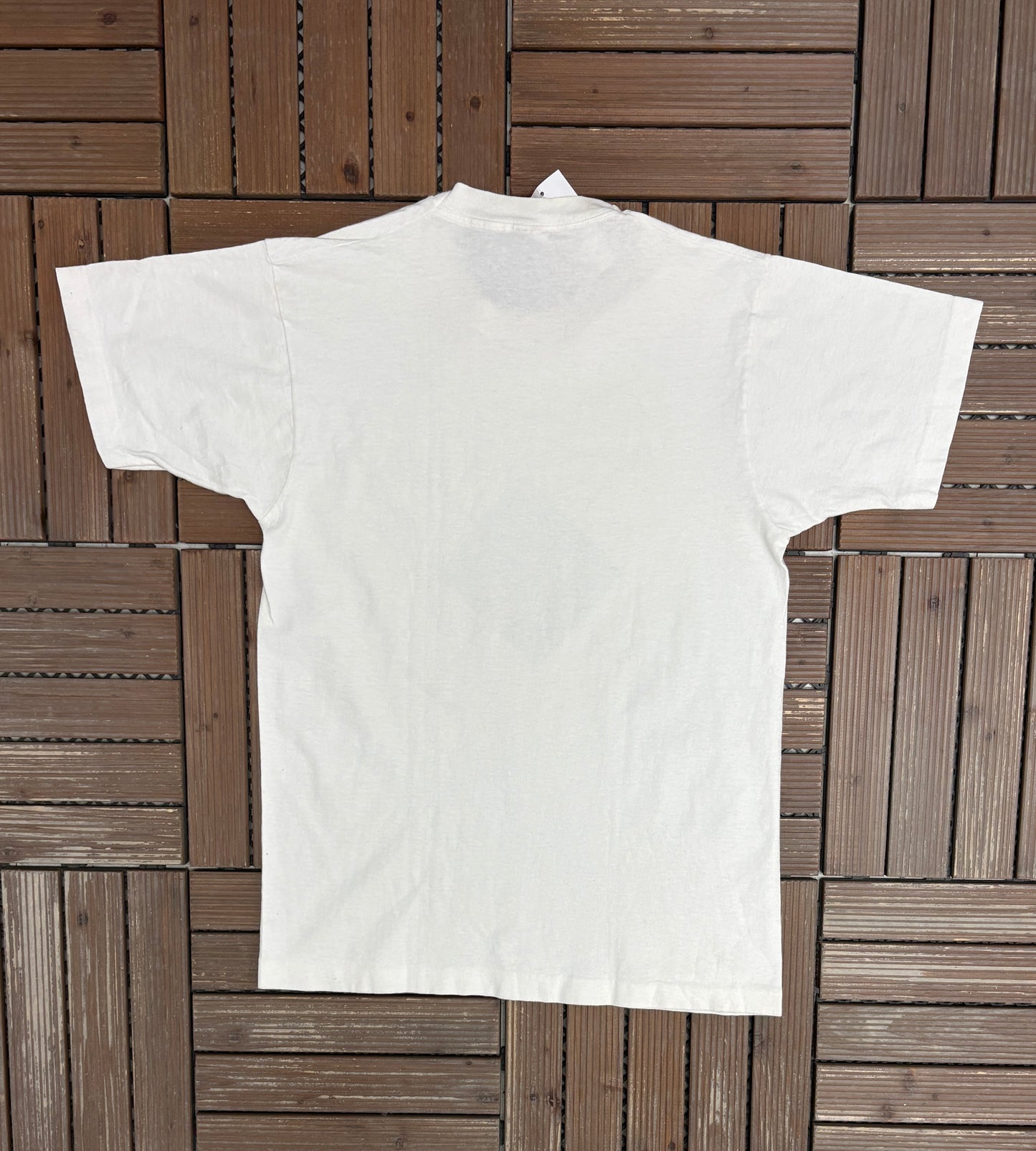 Chicago Polo Team Graphic Tee | Size Large | Vintage 1990s Single Stitch White T-Shirt |