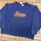 Chicago Bears Embroidered Graphic Crewneck | Size XX-Large | Vintage 2000s NFL Football Blue Sweater |
