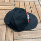 Dale Earnhardt Jr. Budweiser Graphic Hat | Metal Clasp | Vintage 2000s NASCAR Racing Black Cap |