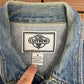 Tasmanian Devils Taz Denim Jacket | Size Medium  | Vintage 1990s Blue Jean Jacket |