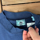 United Kingdom of Great Britain Graphic Tee | Size Medium | Vintage 1990s Tourist Blue T-Shirt | Made in USA |