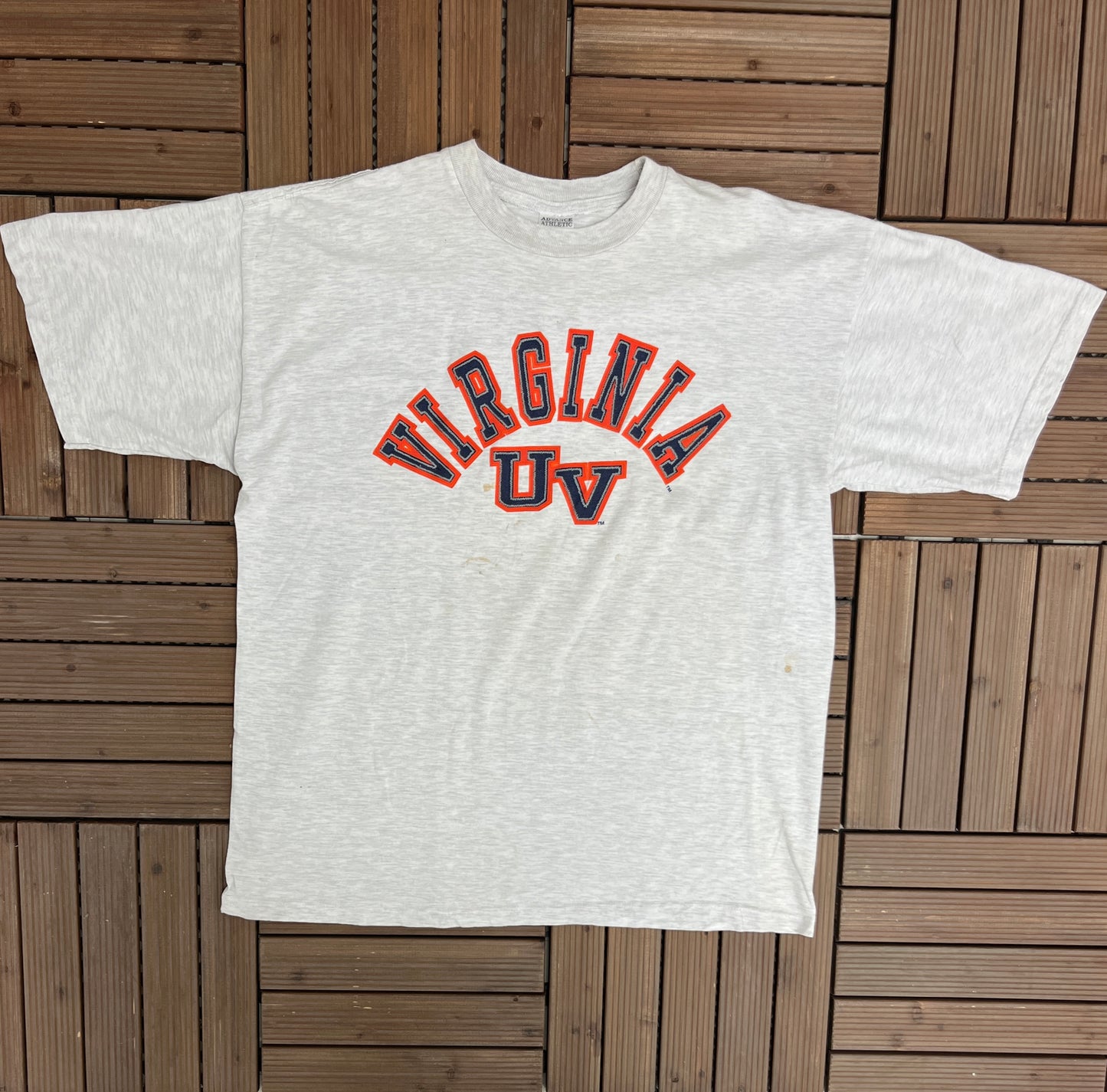 University of Virginia Cavaliers Graphic Tee | Size XX-Large | Vintage 1990s College Grey T-Shirt | Made in USA | Free Shipping to USA |