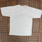 Cleveland Indians Embroidered Graphic Tee | Size 2X-Large | Vintage 1990s MLB Baseball Grey T-Shirt | Made in Canada | Free Shipping to USA|
